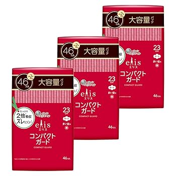 Amazon | エリス コンパクトガード 羽つき 23cm（多い昼用）138